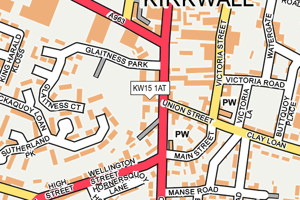 KW15 1AT map - OS OpenMap – Local (Ordnance Survey) KW15 1AT map - OS OpenMap – Local (Ordnance Survey)