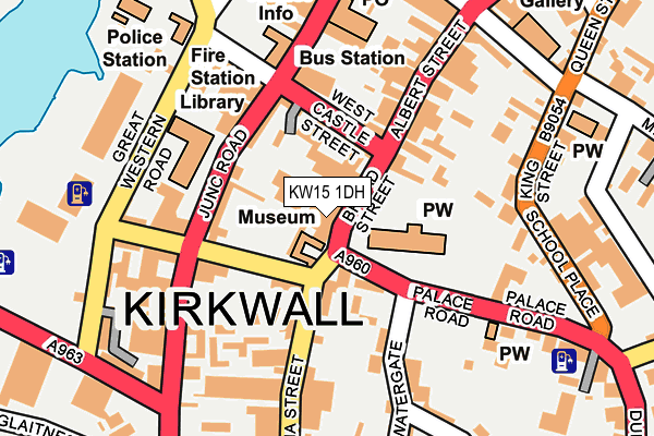 KW15 1DH map - OS OpenMap – Local (Ordnance Survey) KW15 1DH map - OS OpenMap – Local (Ordnance Survey)