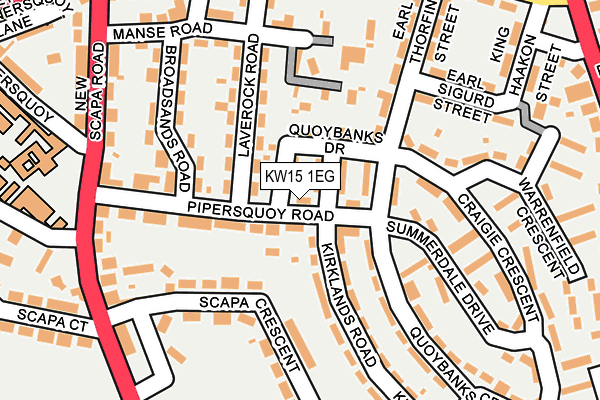 KW15 1EG map - OS OpenMap – Local (Ordnance Survey) KW15 1EG map - OS OpenMap – Local (Ordnance Survey)