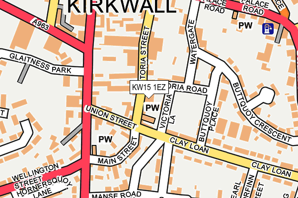 KW15 1EZ map - OS OpenMap – Local (Ordnance Survey) KW15 1EZ map - OS OpenMap – Local (Ordnance Survey)