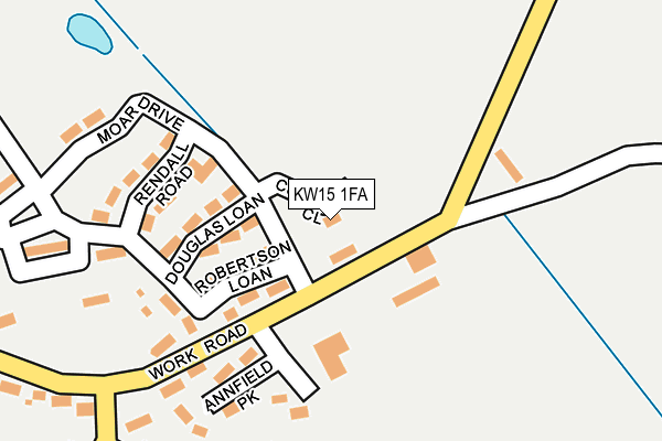 KW15 1FA map - OS OpenMap – Local (Ordnance Survey) KW15 1FA map - OS OpenMap – Local (Ordnance Survey)
