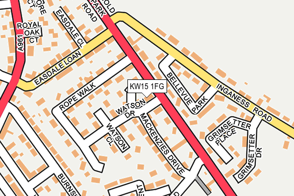 KW15 1FG map - OS OpenMap – Local (Ordnance Survey) KW15 1FG map - OS OpenMap – Local (Ordnance Survey)