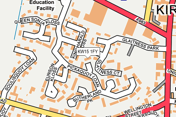 KW15 1FY map - OS OpenMap – Local (Ordnance Survey) KW15 1FY map - OS OpenMap – Local (Ordnance Survey)