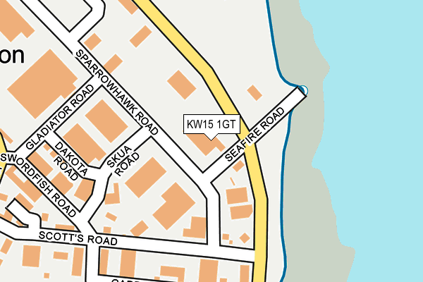 KW15 1GT map - OS OpenMap – Local (Ordnance Survey) KW15 1GT map - OS OpenMap – Local (Ordnance Survey)