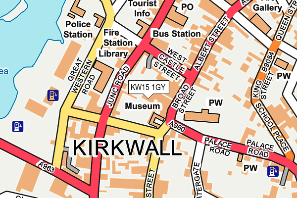 KW15 1GY map - OS OpenMap – Local (Ordnance Survey) KW15 1GY map - OS OpenMap – Local (Ordnance Survey)
