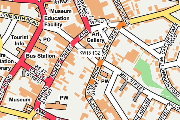 KW15 1GZ map - OS OpenMap – Local (Ordnance Survey) KW15 1GZ map - OS OpenMap – Local (Ordnance Survey)