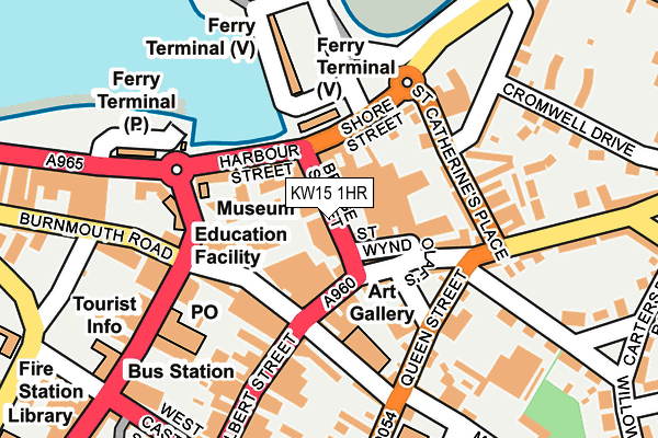 KW15 1HR map - OS OpenMap – Local (Ordnance Survey) KW15 1HR map - OS OpenMap – Local (Ordnance Survey)