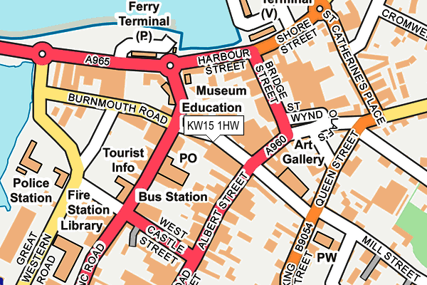 KW15 1HW map - OS OpenMap – Local (Ordnance Survey) KW15 1HW map - OS OpenMap – Local (Ordnance Survey)