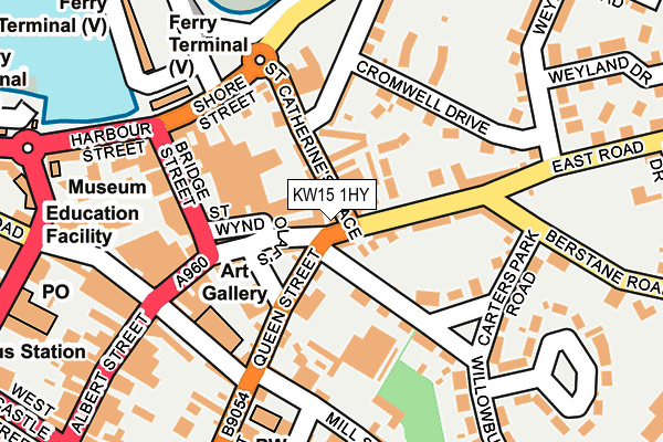 KW15 1HY map - OS OpenMap – Local (Ordnance Survey) KW15 1HY map - OS OpenMap – Local (Ordnance Survey)
