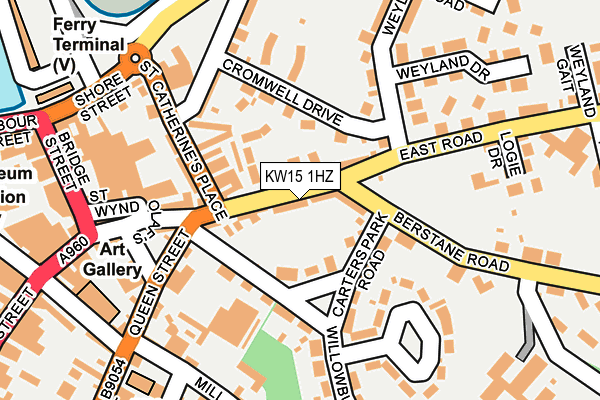 KW15 1HZ map - OS OpenMap – Local (Ordnance Survey) KW15 1HZ map - OS OpenMap – Local (Ordnance Survey)