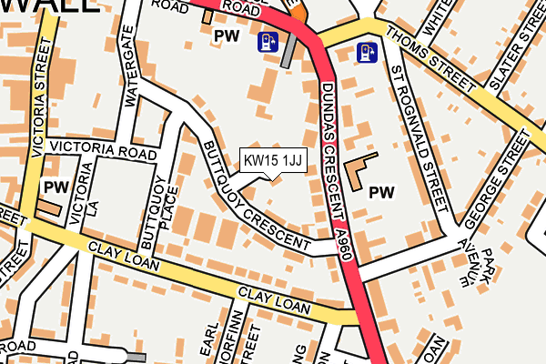KW15 1JJ map - OS OpenMap – Local (Ordnance Survey) KW15 1JJ map - OS OpenMap – Local (Ordnance Survey)