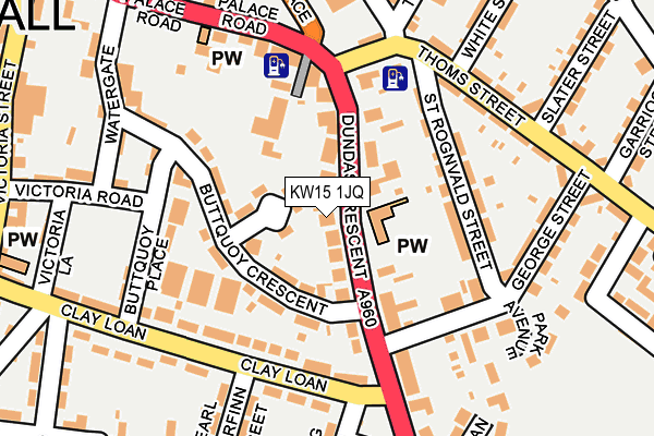 KW15 1JQ map - OS OpenMap – Local (Ordnance Survey) KW15 1JQ map - OS OpenMap – Local (Ordnance Survey)