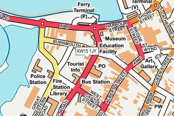 KW15 1JY map - OS OpenMap – Local (Ordnance Survey) KW15 1JY map - OS OpenMap – Local (Ordnance Survey)