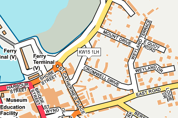KW15 1LH map - OS OpenMap – Local (Ordnance Survey) KW15 1LH map - OS OpenMap – Local (Ordnance Survey)