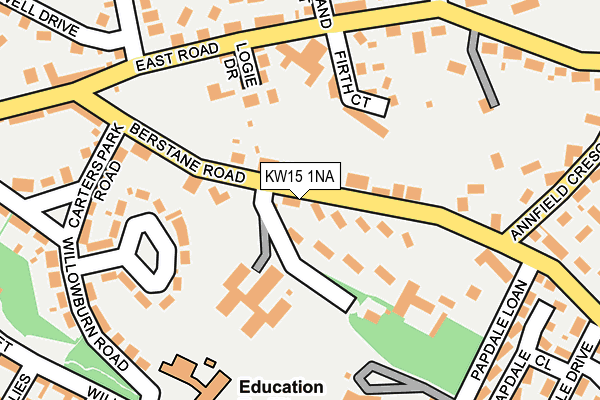 KW15 1NA map - OS OpenMap – Local (Ordnance Survey) KW15 1NA map - OS OpenMap – Local (Ordnance Survey)