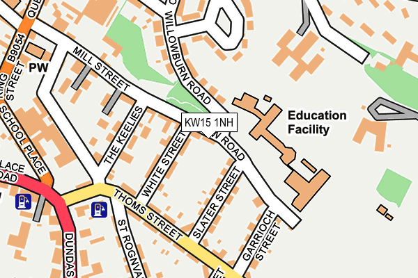 KW15 1NH map - OS OpenMap – Local (Ordnance Survey) KW15 1NH map - OS OpenMap – Local (Ordnance Survey)
