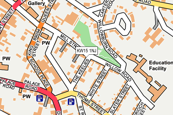 KW15 1NJ map - OS OpenMap – Local (Ordnance Survey) KW15 1NJ map - OS OpenMap – Local (Ordnance Survey)