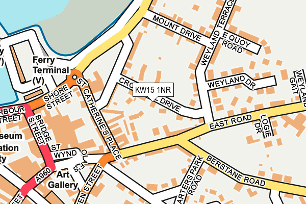 KW15 1NR map - OS OpenMap – Local (Ordnance Survey) KW15 1NR map - OS OpenMap – Local (Ordnance Survey)