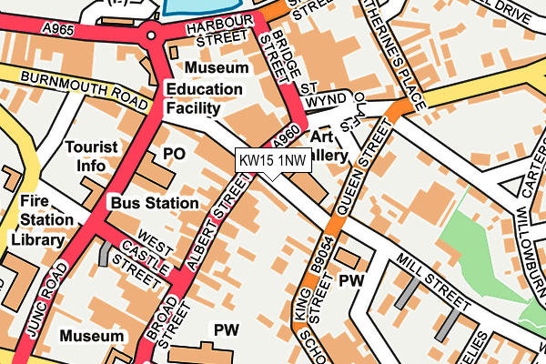 KW15 1NW map - OS OpenMap – Local (Ordnance Survey) KW15 1NW map - OS OpenMap – Local (Ordnance Survey)