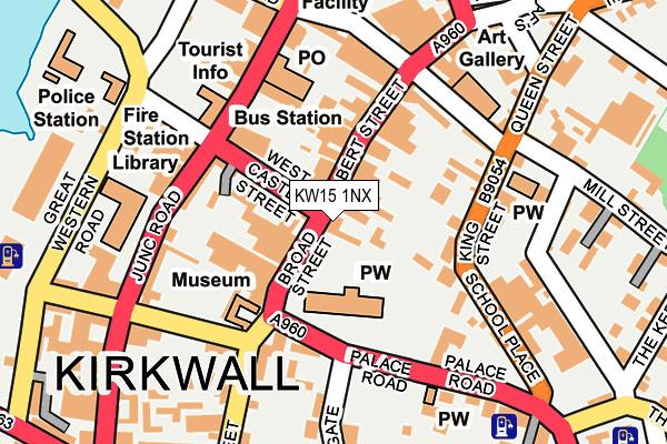 KW15 1NX map - OS OpenMap – Local (Ordnance Survey) KW15 1NX map - OS OpenMap – Local (Ordnance Survey)