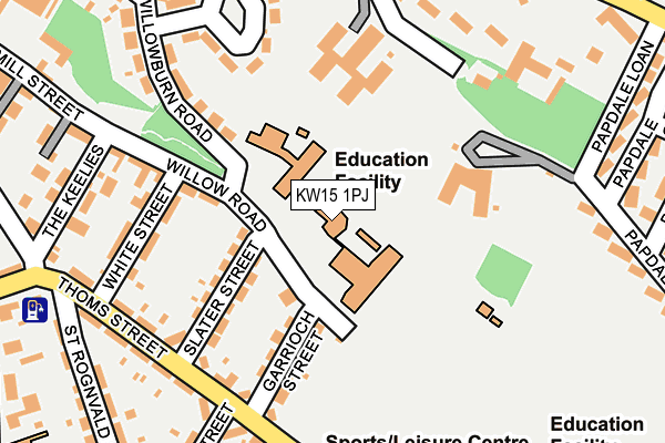 KW15 1PJ map - OS OpenMap – Local (Ordnance Survey) KW15 1PJ map - OS OpenMap – Local (Ordnance Survey)