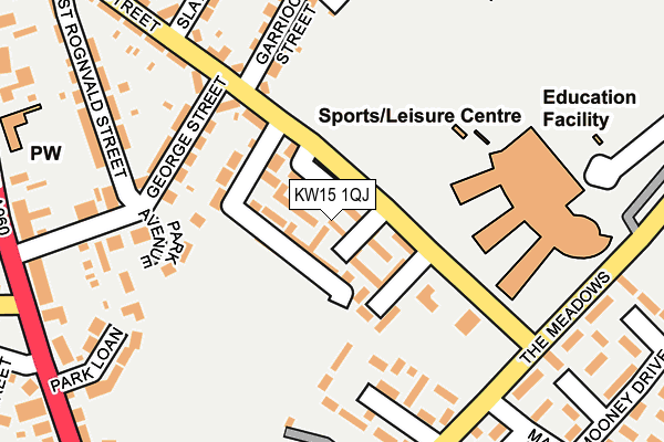 KW15 1QJ map - OS OpenMap – Local (Ordnance Survey) KW15 1QJ map - OS OpenMap – Local (Ordnance Survey)