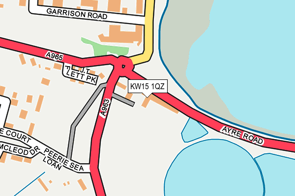 KW15 1QZ map - OS OpenMap – Local (Ordnance Survey) KW15 1QZ map - OS OpenMap – Local (Ordnance Survey)