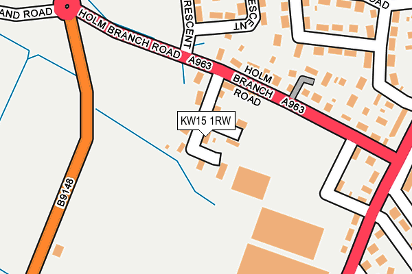 KW15 1RW map - OS OpenMap – Local (Ordnance Survey) KW15 1RW map - OS OpenMap – Local (Ordnance Survey)
