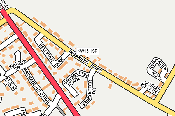 KW15 1SP map - OS OpenMap – Local (Ordnance Survey) KW15 1SP map - OS OpenMap – Local (Ordnance Survey)