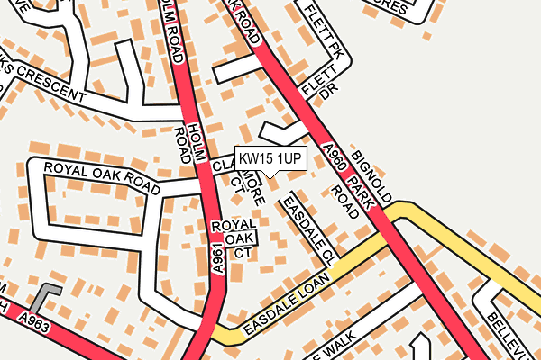 KW15 1UP map - OS OpenMap – Local (Ordnance Survey) KW15 1UP map - OS OpenMap – Local (Ordnance Survey)
