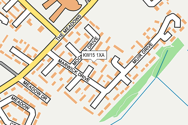 KW15 1XA map - OS OpenMap – Local (Ordnance Survey) KW15 1XA map - OS OpenMap – Local (Ordnance Survey)