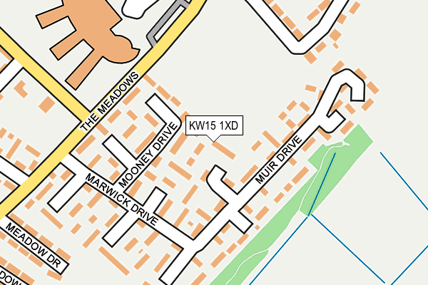 KW15 1XD map - OS OpenMap – Local (Ordnance Survey) KW15 1XD map - OS OpenMap – Local (Ordnance Survey)