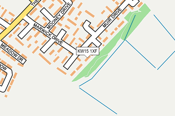 KW15 1XF map - OS OpenMap – Local (Ordnance Survey) KW15 1XF map - OS OpenMap – Local (Ordnance Survey)