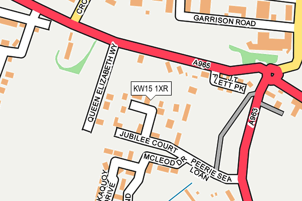KW15 1XR map - OS OpenMap – Local (Ordnance Survey) KW15 1XR map - OS OpenMap – Local (Ordnance Survey)