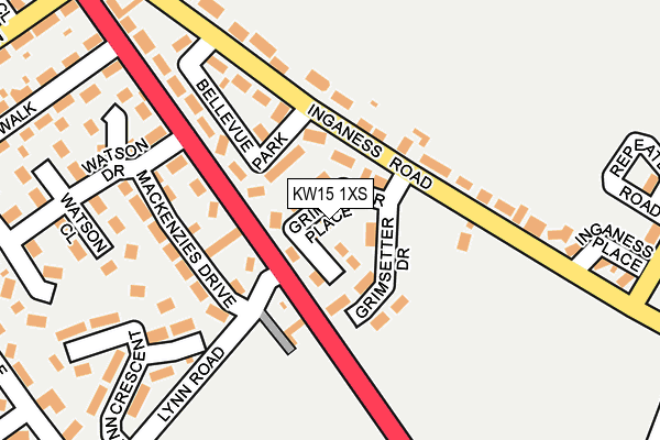 KW15 1XS map - OS OpenMap – Local (Ordnance Survey) KW15 1XS map - OS OpenMap – Local (Ordnance Survey)
