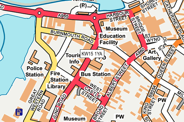 KW15 1YA map - OS OpenMap – Local (Ordnance Survey) KW15 1YA map - OS OpenMap – Local (Ordnance Survey)