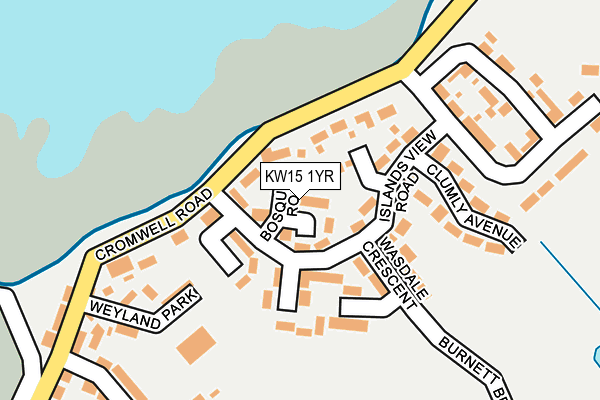 KW15 1YR map - OS OpenMap – Local (Ordnance Survey) KW15 1YR map - OS OpenMap – Local (Ordnance Survey)