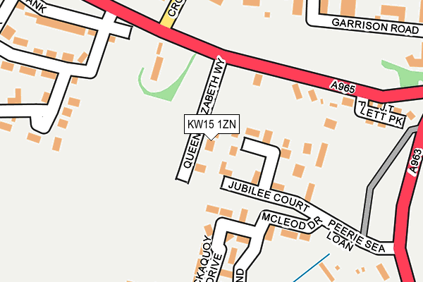 KW15 1ZN map - OS OpenMap – Local (Ordnance Survey) KW15 1ZN map - OS OpenMap – Local (Ordnance Survey)