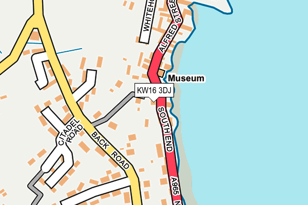 KW16 3DJ map - OS OpenMap – Local (Ordnance Survey) KW16 3DJ map - OS OpenMap – Local (Ordnance Survey)