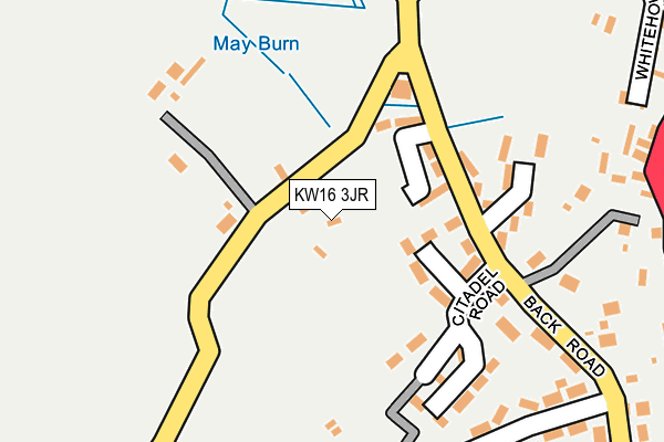 KW16 3JR map - OS OpenMap – Local (Ordnance Survey) KW16 3JR map - OS OpenMap – Local (Ordnance Survey)