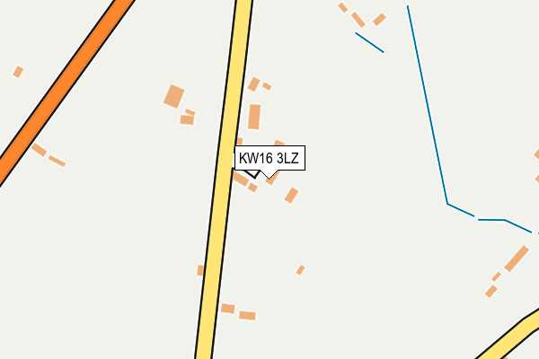 KW16 3LZ map - OS OpenMap – Local (Ordnance Survey) KW16 3LZ map - OS OpenMap – Local (Ordnance Survey)