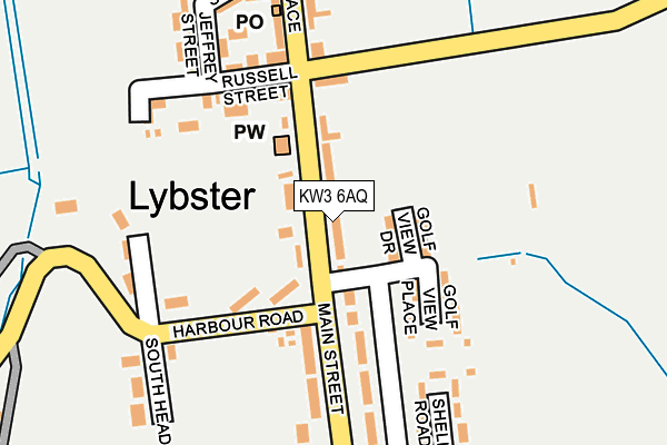 KW3 6AQ map - OS OpenMap – Local (Ordnance Survey) KW3 6AQ map - OS OpenMap – Local (Ordnance Survey)