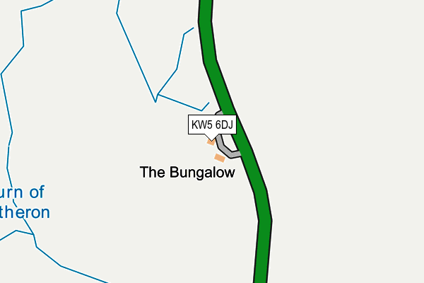 KW5 6DJ map - OS OpenMap – Local (Ordnance Survey) KW5 6DJ map - OS OpenMap – Local (Ordnance Survey)