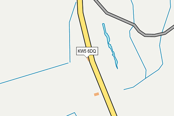KW5 6DQ map - OS OpenMap – Local (Ordnance Survey) KW5 6DQ map - OS OpenMap – Local (Ordnance Survey)
