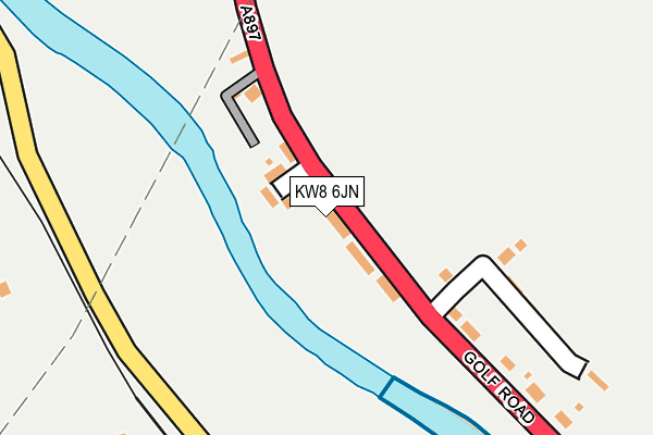 KW8 6JN map - OS OpenMap – Local (Ordnance Survey) KW8 6JN map - OS OpenMap – Local (Ordnance Survey)