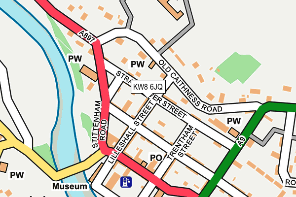 KW8 6JQ map - OS OpenMap – Local (Ordnance Survey) KW8 6JQ map - OS OpenMap – Local (Ordnance Survey)