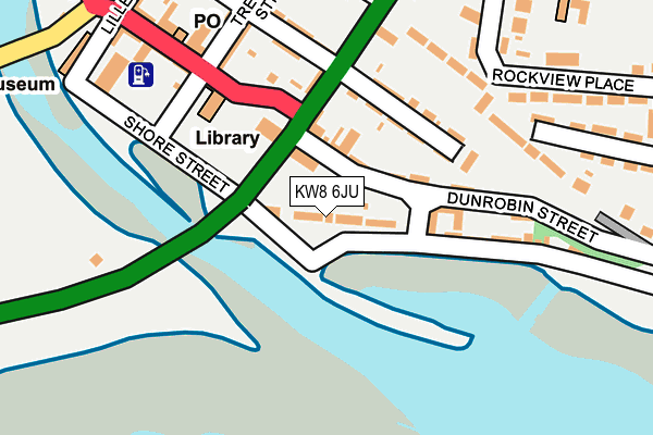 KW8 6JU map - OS OpenMap – Local (Ordnance Survey) KW8 6JU map - OS OpenMap – Local (Ordnance Survey)