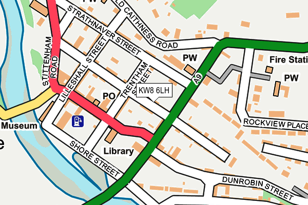 KW8 6LH map - OS OpenMap – Local (Ordnance Survey) KW8 6LH map - OS OpenMap – Local (Ordnance Survey)