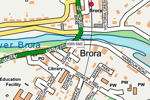 KW9 6NS map - OS OpenMap – Local (Ordnance Survey) KW9 6NS map - OS OpenMap – Local (Ordnance Survey)