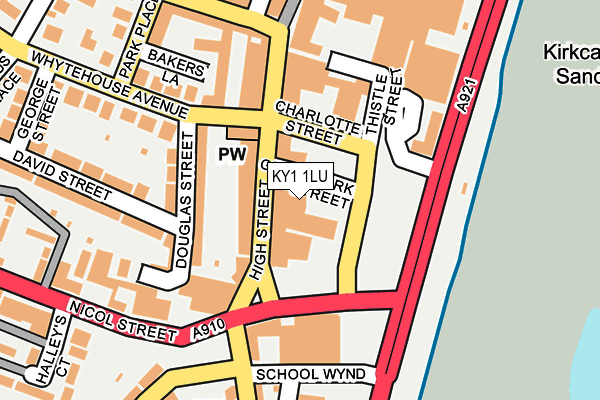 KY1 1LU map - OS OpenMap – Local (Ordnance Survey) KY1 1LU map - OS OpenMap – Local (Ordnance Survey)